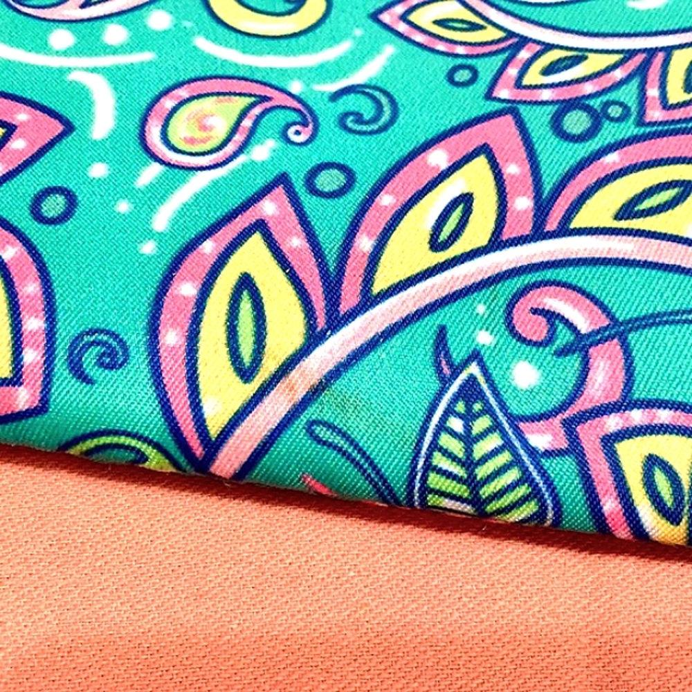 🍑Simply Southern Large Teal Paisley Wristlet🍑 - Picture 9 of 9